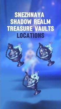 All Shadow Realm Treasure Vaults locations in Snezhnaya #genshinimpact #genshin #snezhnaya