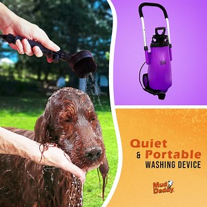171 reactions · 19 shares | We've all faced the dreaded challenge of cleaning our muddy dog after a long walk... Or been on our hands and knees scrubbing the kitchen tiles after our muddy pup has gone wild  Thanks to the Mud Daddy, you can effortlessly clean your dog in seconds on the go! Get yours now. | Mud Daddy | Facebook