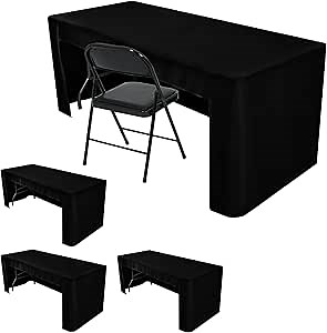 Hiasan Checkered Round Tablecloth - 60 Inch, Waterproof Stain and Wrinkle Resistant Washable Fabric Table Cloth for Kitchen Outdoor Picnic, Dining Room,Party,Khaki and White