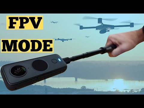 Insta360 ONE X2 - NEW FPV Drone Mode feature - Fly Through