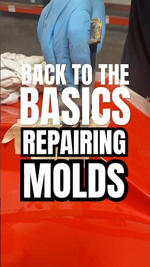 REPAIRING MOLDS #carbonfiber #engineering #compositematerials