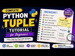 Python Tuple Tutorial | Complete Beginner Guide with Examples (2026)