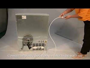Self contained Ice Machine Installation Video (English subtitle)