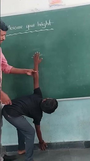 Measure your height without tape #easylearning #trending #knowledge #viralvideo