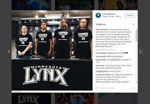 Report: Cops furious at WNBA team's social protest walk off job