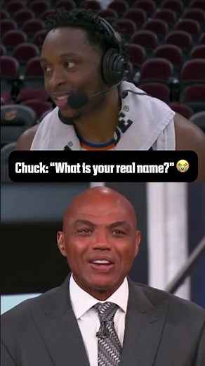 Chuck tries to pronounce OG Anunoby's name 🤣