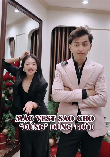 MẶC VEST SAO CHO