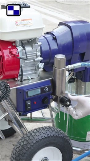 This Gas Airless Sprayer is a BEAST! 🔥 #airlesssprayer