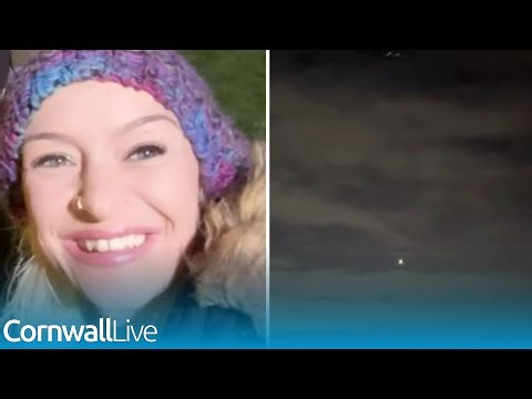 UFO over Cornwall filmed by stargazer from her balcony in Newquay