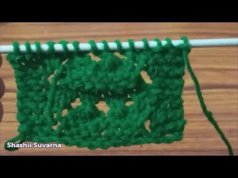 Knitting pattern tutorial for beginners # 184