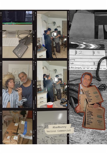 Bad Bunny Verizon Commercial Behind the Scenes