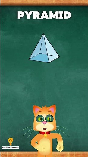 Learn Shapes | Pyramid | Video for Kids | Fun Learning