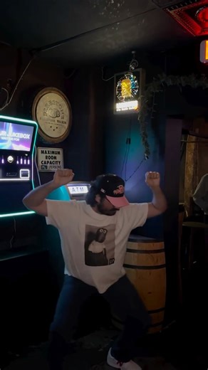 Nicko Savala on Instagram: "Gotta play this whenever the jukebox is working #themuppets #muppetgram #muppet #muppets #themuppetshow #kermit #kermitthefrog #misspiggy #manormuppet #divebar #bar"