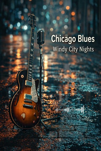 Chicago Blues Night Vibe | 50s Instrumental #ChicagoBlues #BluesInstrumental #NightMood #onoffsound