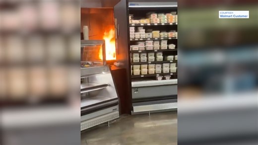 Kitchen fire at Hartselle Walmart