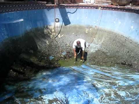 Epic pool cleaning fail !