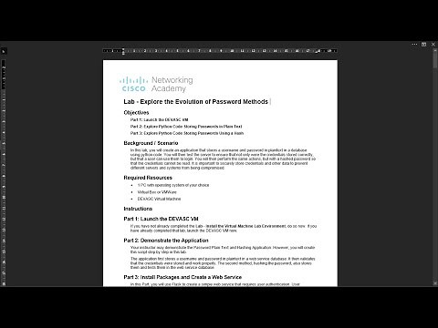 6.5.10 Lab - Explore the Evolution of Password Methods
