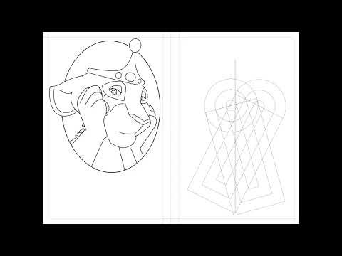 3-15-2026 1-2 | Converting 'The Loyal Mouse' into a Coloring Page | Krita Speedpaint