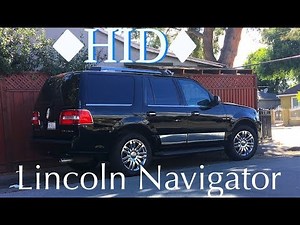 Lincoln Navigator Fog Light Install HID