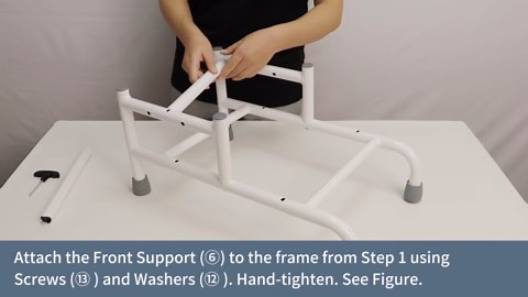 2 Step Stool with Handle for Elderly with Lockable Wheel - Bed Steps for High Beds for Adults, Adjustable Widened Handrail, Heavy Duty Foot Stool for Bedside, Kitchen, RV, Bathtub