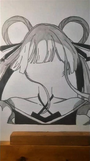 Drawing Yachiyo Face Sketch Easy | Cosmic Princess Kaguya #shorts #yachiyo #cosmicprincesskaguya