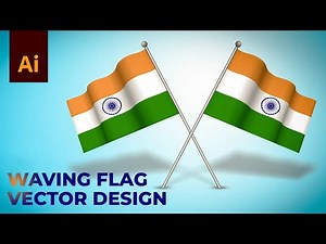 How to Make a Waving Flag Vector Design in Illustrator