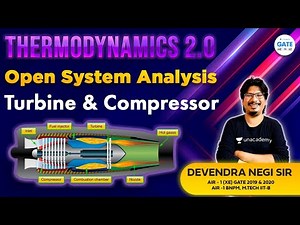Turbine & Compressor | Thermodynamics 2.0 | By AIR-1 | K2K Batch #NegiSir