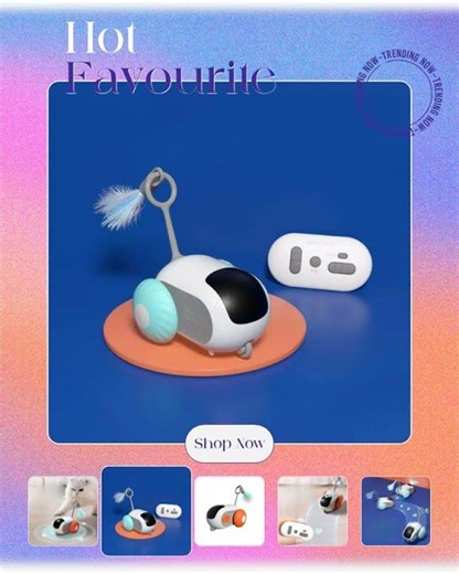 Intelligent Interactive Remote Control Mouse Pet Toy