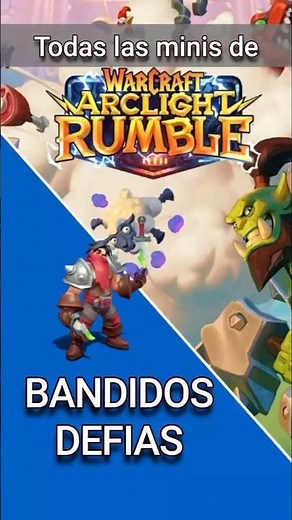 Todas las minis de Warcraft Rumble : Bandidos Defias