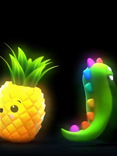 Fun Dance Video with Fruit and Veggies
