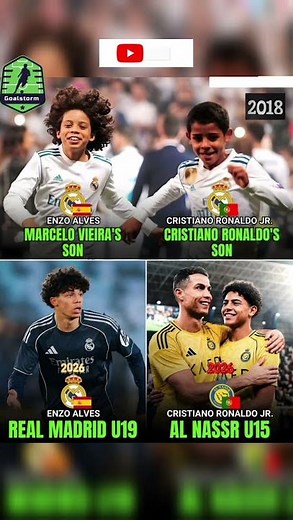 Real Madrid Wonderkid vs Ronaldo’s Son ⚽ Who Wins in 2026? #ronaldo #messi