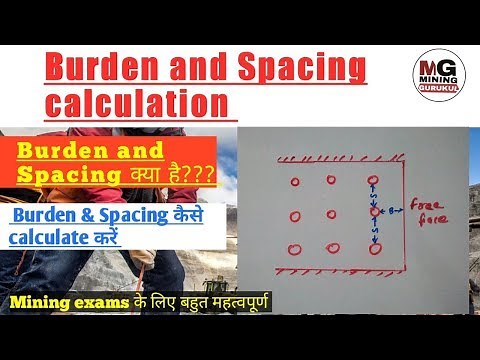 Burden and Spacing calculation | What is Spacing and Burden