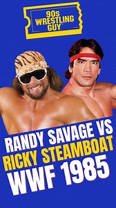 7.4K views · 70 reactions | Randy Savage vs Ricky Steamboat WWF @ Boston Garden December 7, 1985 #WWE #WWF #Wrestling #ForYou | 90s Wrestling Guy | Facebook