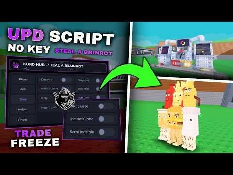 [⚡NEW ] Steal A Brainrot Script NO KEY | INSTANT STEAL | INVISIBLE | TRADE FREEZE | DESYNC