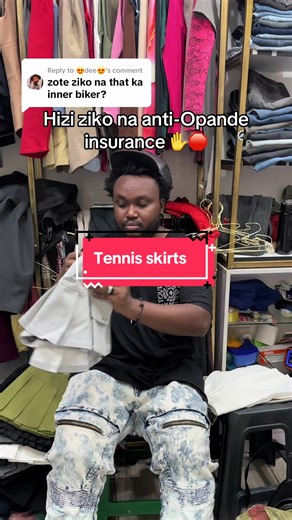 Replying to @😍dee😍 yes all our tennis skirts come with the anti-Opande insurance…