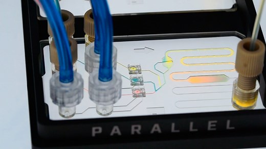 Parallel Fluidics MV-1 Embedded Microvalve