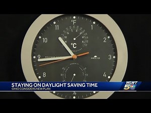 Ohio bill aims to make daylight saving time permanent