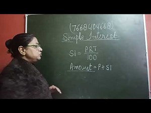 Class 7 Simple Interest
