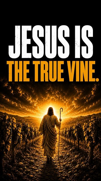 Why Jesus Said “I Am the True Vine” | John 15 Explained