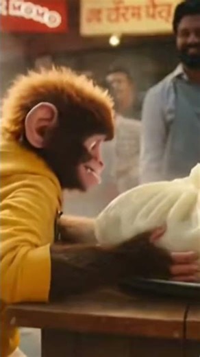 World's Biggest Momos Al. #monkey