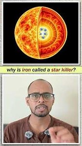 Why Iron Kills Massive Stars #star #space #shorts