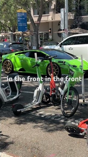 The Lamborghini and the saline 🌎