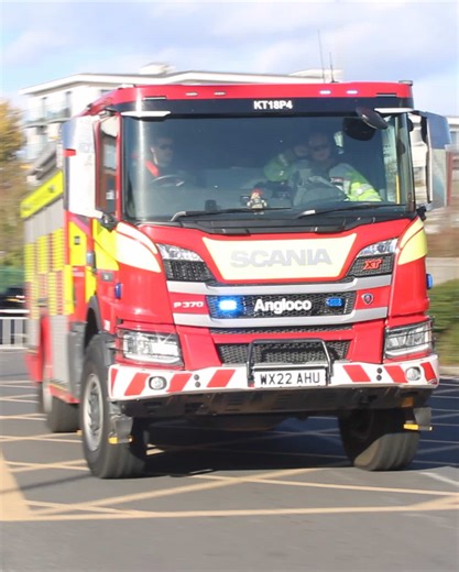 Poole Fire Station's Off-Road Engine Response
