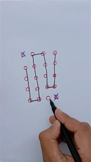 Connect Dots With Line/Puzzle Game.#puzzle #dotconnect #games #braingames #connectdots #shorts