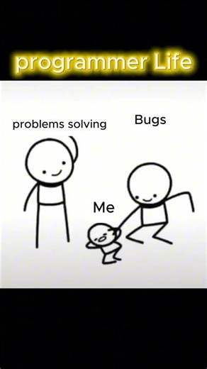 Bugs, Errors, Testing… Welcome to Developer Life | Coding = 10% Writing, 90% Debugging #codingshorts