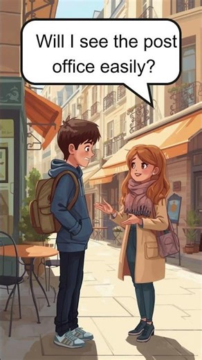 English Conversation: 🚶 Asking for Directions to the Post office