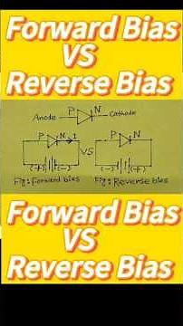 Forward and Reverse Bias Explained : Diode Circuit Conditions