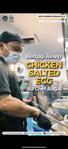 Chicken Salted Egg ala Chef Bagas: Resep Creamy Gurih