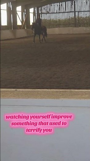 Cantering Progression in My Horse Riding Lesson 🐎✨ #equestrianjourney