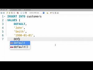SQL #30 - Inserting a Row [By Mosh Hamedani]